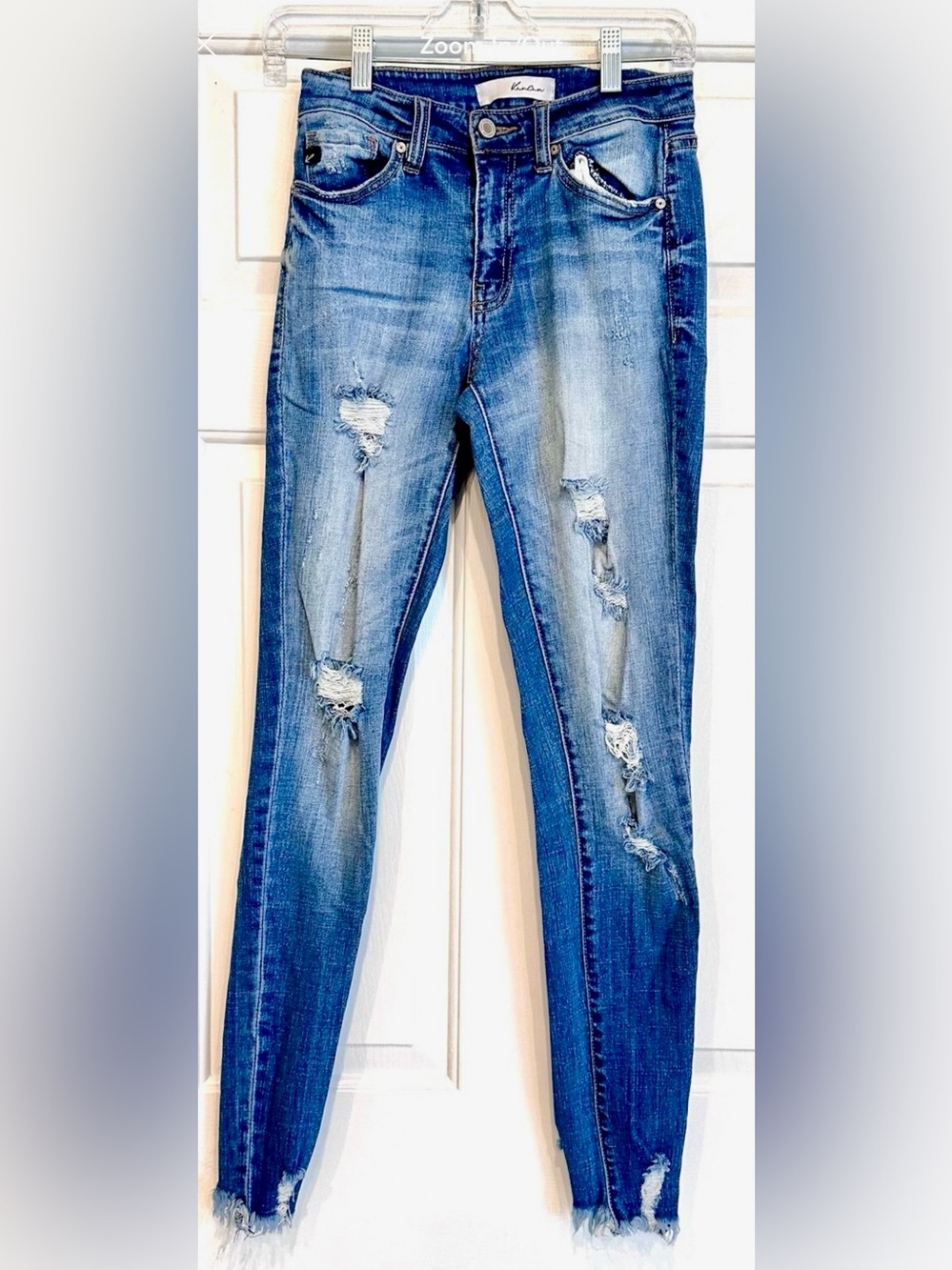 KanCan Women’s Florence Mid-Rise Super Skinny Jeans – Size 3 / 25 - Picture 2 of 10